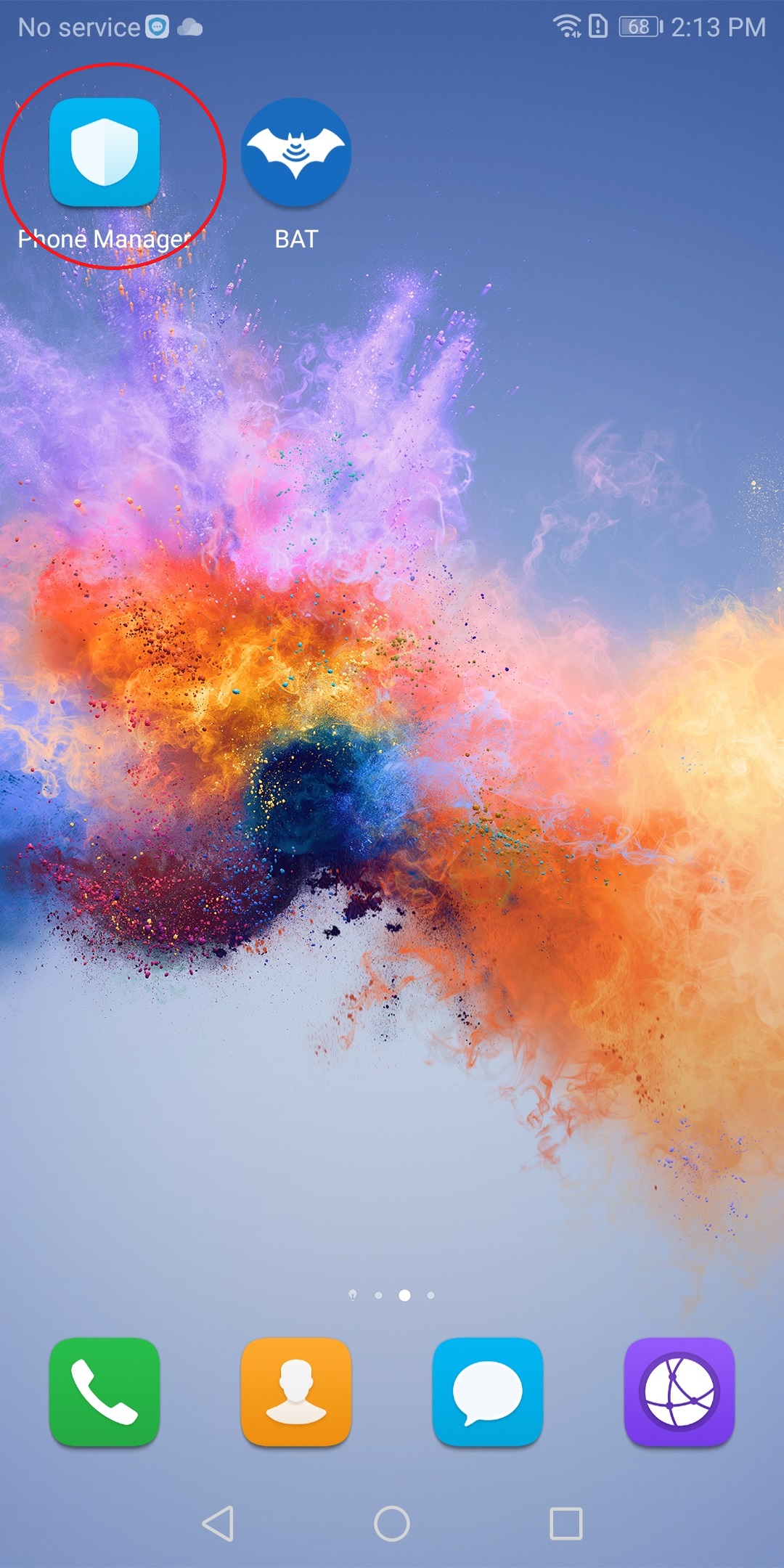 Launch Phone Manager